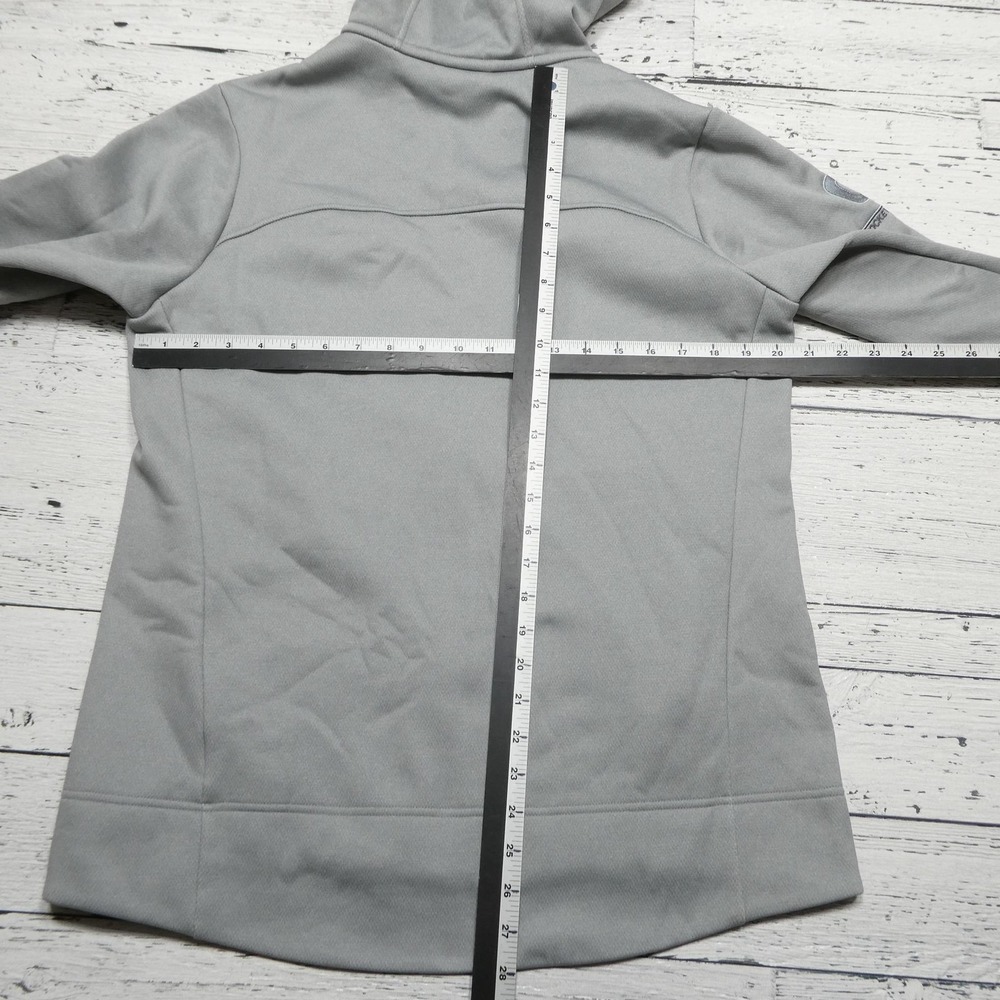 Patagonia Hoodie Womens Large Gray Hooded Full Zip Fleece QS Hockey Training - Picture 6 of 10